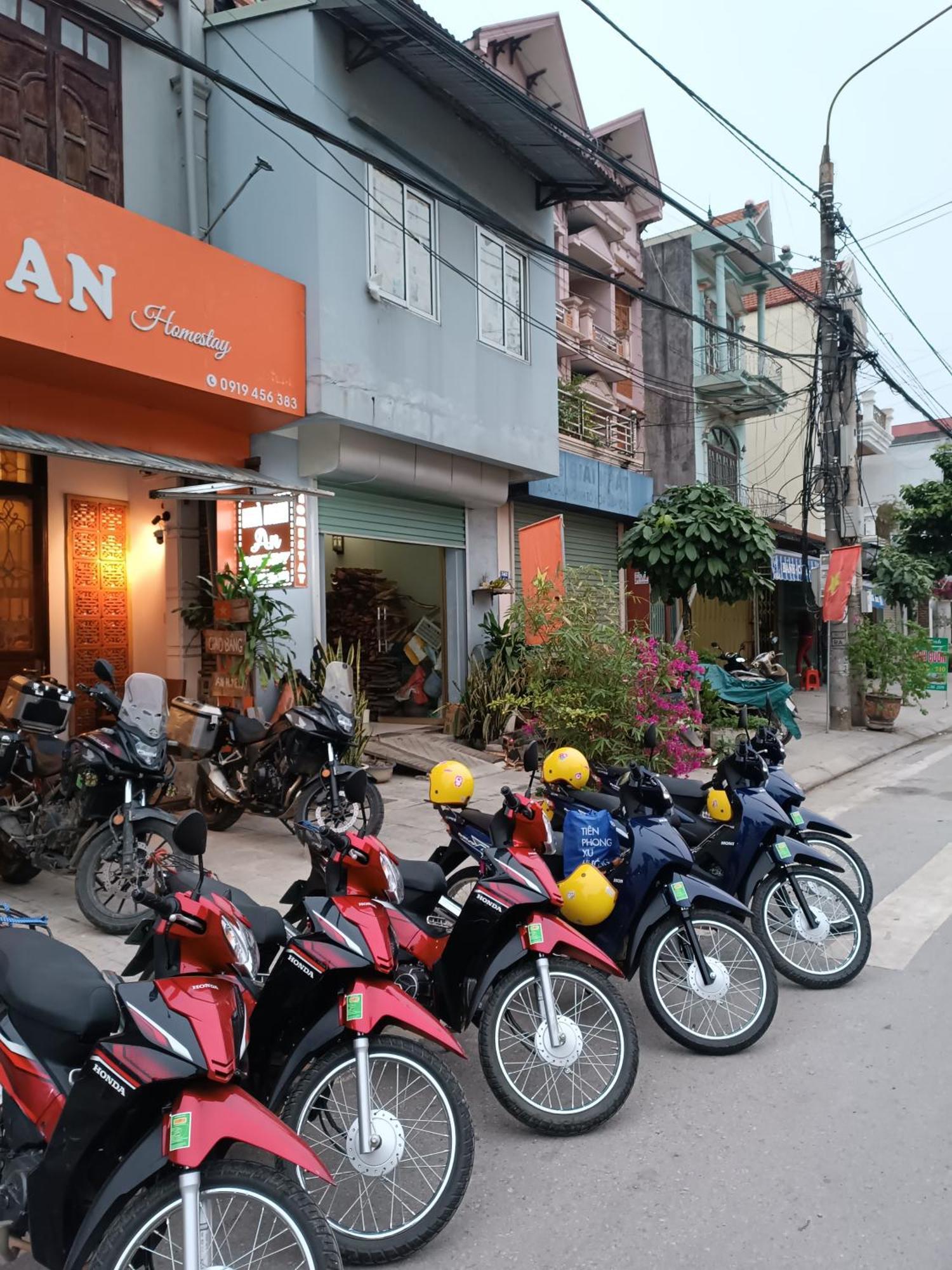 An Homestay & Hostel Motorbikes & Tours Cao Bang Exteriör bild